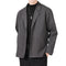 Fall Men's Casual Work Wear Plus Size Suit Jacket